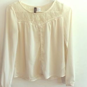 Cute cream blouse